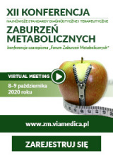 XII Konferencja  Najnowsze standardy diagnostyczne i terapeutyczne zaburzeń metabolicznych