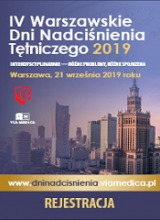 IV Warszawskie Dni Nadciśnienia Tętniczego 2019