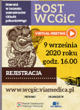 Nowości w leczeniu nowotworów układu pokarmowego POST WCGiC